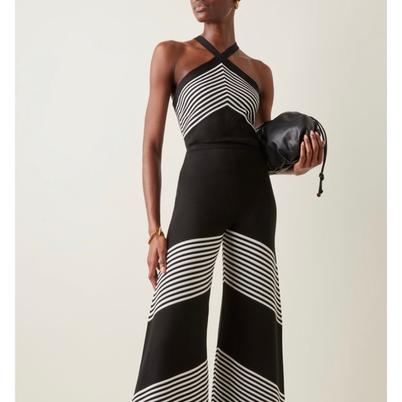 Carolina Herrera
Chevron Silk-Blend Halter Top - Picture 3 of 6